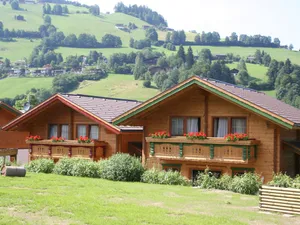 Image of Wooden chalet with shared saunas
