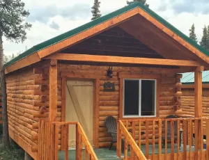 Image of Cozy  Lynx Log Cabin