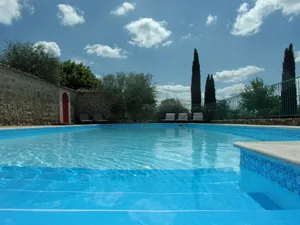 Image of Gîte MAGNAN***, 55 m², quiet, charm and nature, heated swimming pool, south Ardèche