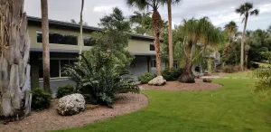 Image of Airstream pool house, heated pool, lavish gardens, waterfalls, very private.