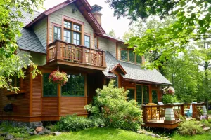 Image of The Trail's Edge \/ \"Captain's Quarters\" Is A Gorgeous Retreat, In Any Season.