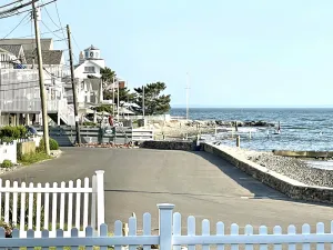 Image of Milford CT Beach Rental - Private Beach - Dog-Friendly - Ocean View - Fast WiFi