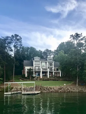 Image of Perfect for large groups. Sits on water's edge.