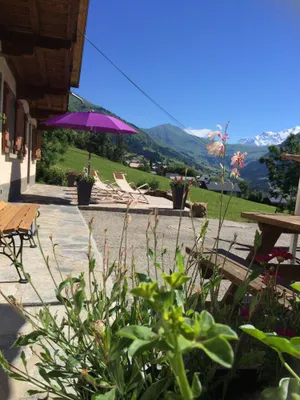 Image of Beautiful renovated chalet - 12 pers - exceptional view of Mt Blanc - WIFI