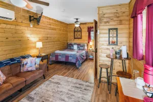 Image of Cabin 3, the delightful Joy cabin in the heart of Moravian Falls, NC