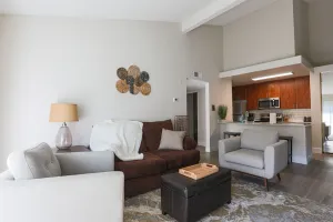 Image of Oceanside Beach style Two bedroom huge Pool & hot tubs King bed No cleaning fee