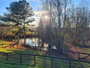Image of Small Bunkhouse on Horse Farm with Pond!