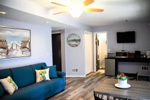 Image of Poolside Getaway with kitchenette, secure location