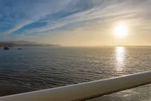 Image of Panoramic Views From this Bay Front Condo, Steps to Dining and Shopping!