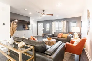 Image of 3 Story River facing deck-3 miles to Cincinnati