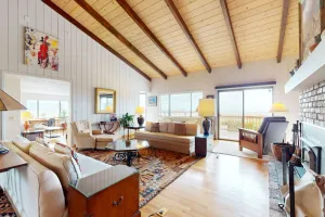 Image of Quaint & Spacious Home w\/ Panoramic Bay Views & a Large Deck