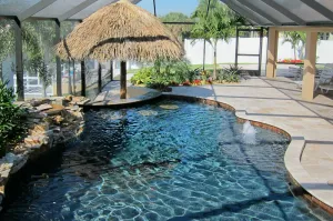 Image of Luxury, Award-Winning Pool, All-Day Sun, Dock, Tiki Hut, Wheelchair Accessible