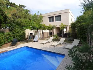 Image of Peaceful seaside house with pool