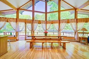 Image of Pocono Chalet ~ Heated Pool ~ Sauna ~ Firepit ~ Game Room