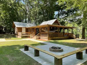 Image of Eco Cabin by  River-Extensive Decking Areas, Private Pier, Private Floating Dock