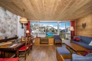 Image of Apartment 65m² 3 stars, 4 claws, at the foot of the slopes, sleeps 6 to 8.
