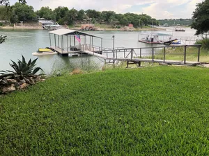 Image of Lakefront House and Cabin on Lake Brownwood in Cason Cove