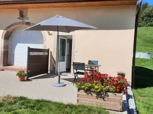Image of Mountain Retreat: Cozy 2-Person Cottage with Terrace & Barbecue, near Hiking Trails and Alsace