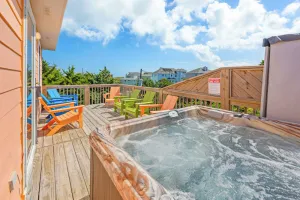 Image of Family & Dog-Friendly! Oceanview Avon w\/Cmty Pool, Hot Tub, Bball, Walk to Beach
