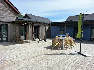 Image of bed and breakfast in \"passive\" house accommodation