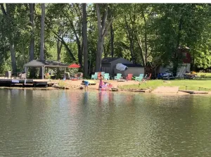 Image of Private Lake -Northern Michigan without the drive!
