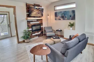 Image of Upstairs Studio for two, King Sleep Number Bed