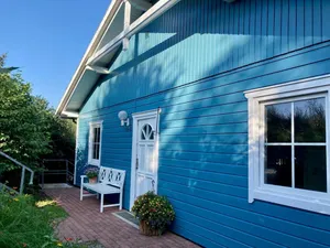 Image of Swedish chalet on Lake Edersee