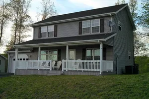 Image of Porch sunset on the lake, 1\/2 mile from Beaver Creek Marina!
