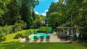 Image of Lakefront Heaven!  Pool, Cabana, Big yard & porches, kayak, In Lex! Boat Option!