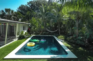 Image of Newly Renovated Mid-Century Getaway with Pool