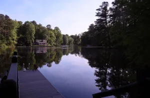 Image of Lakeside Smoke-Free Studio with dock, canoe, wifi, HDTV, & Chromecast