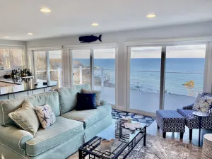 Image of Stunning 160 degree Direct Ocean Views! Renovated & well appointed Bluff House