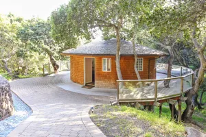Image of Beautiful, Secluded Bay View Cottage in the Trees