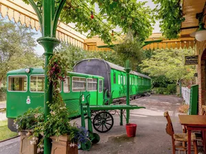 Image of A truly beautiful train conversion, a stone’s throw from the River Test.