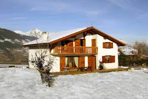 Image of House for  9-10 people to expose full south on the skiable field of Montalbert