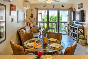 Image of Pristine Lihue Condo with Balcony Walk to Beach!