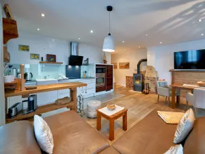 Image of Villa Paula in Sellin - WG01 "Findling" strandnah mit Kamin, Terrasse, Balkon