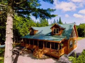 Image of First Lake Waterfront Home in Old Forge, New York