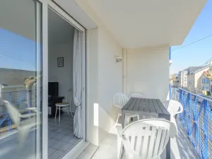 Image of Cozy 1BR Apartment with Balcony, 50m from Beach, Near Shops & WiFi