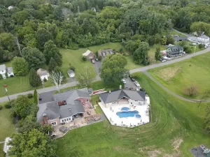 Image of Sleeps 27\/Pickleball Court\/Game Room\/Hot Tub\/Pool\/Batting Cage\/Beach
