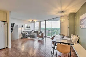 Image of 7th-Floor Omaha Condo with Balcony and Park Views