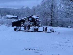 Image of Rustic Farmhouse located in the mountains of Northeast Pennsylvania.