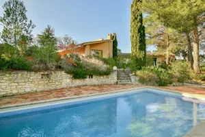 Image of Architect's Villa In The Heart Of The Vines Near Avignon
