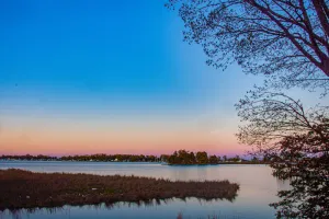 Image of Colonial Beach Bay house with views & canoe