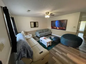 Image of NEW King Beds, 86 inch RokuTV, and Massage at the Comfort Haven