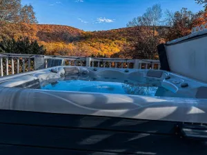 Image of Private Chalet with Mtn views, Pool, Hot Tub, Fire Pits, Game Room & Gym