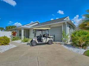 Image of BEAUTIFUL WALK TO BROWNWOOD SQUARE ELEC 4 SEAT CART INCLUDED THE VILLAGES FL