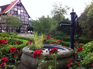 Image of Apartment in historic Spieker on cycling \/ hiking routes, golf course, forest location close to A 30,