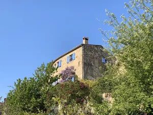 Image of THE BLUE HOUSE NEAR THE ARDÈCHE GORGES