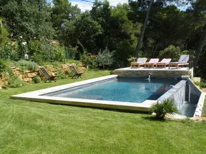 Image of Beautiful house with private heated infinity pool 16 km from Uzes
